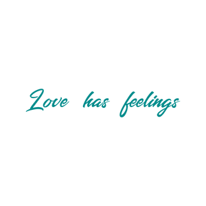 love has feelings quote SVG PNG design