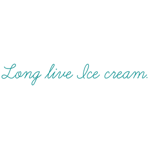 long live ice cream quote SVG PNG design