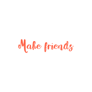 make friends quote SVG PNG design with an uplifting message