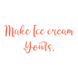 make ice cream yours quote SVG PNG design