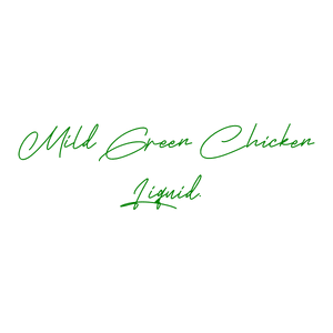 mild green chicken liquid quote SVG PNG design with bold lettering