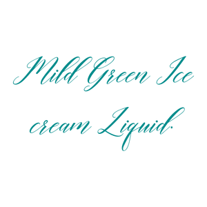 mild green ice cream liquid quote SVG PNG design with bold lettering