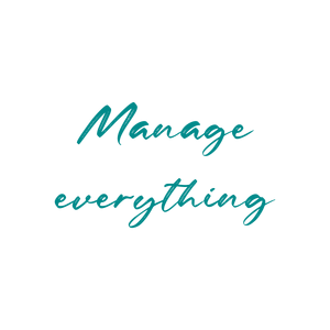 manage everything quote SVG PNG design