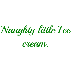 naughty little ice cream quote SVG PNG design