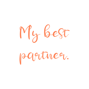 my best partner quote SVG PNG design