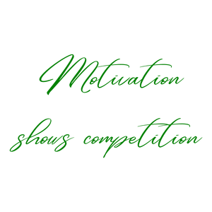 motivation shows competition quote SVG PNG design