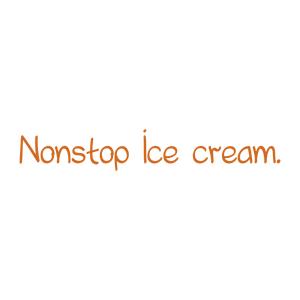 nonstop ice cream quote SVG PNG design