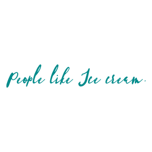people like ice cream quote SVG PNG design