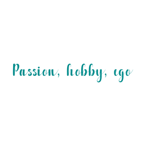 passion hobby ego quote SVG PNG design with bold lettering, an uplifting message