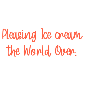 pleasing ice cream the world over quote SVG PNG design