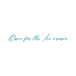 race for the ice cream quote SVG PNG design