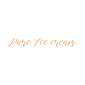 pure ice cream quote SVG PNG design