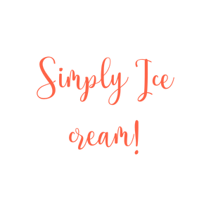 simply ice cream quote SVG PNG design with hand-drawn style, bold lettering