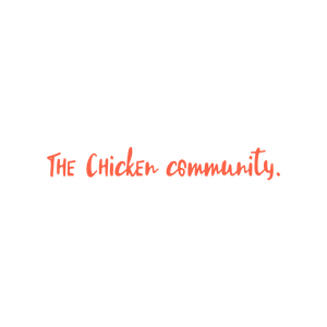 the chicken community quote SVG PNG design with hand-drawn style, an uplifting message