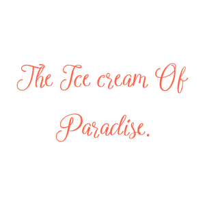 the ice cream of paradise quote SVG PNG design