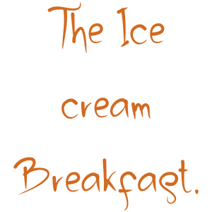 the ice cream breakfast quote SVG PNG design