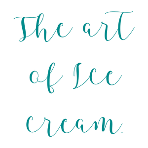 the art of ice cream quote SVG PNG design