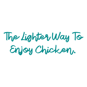 the lighter way to enjoy chicken quote SVG PNG design with bold lettering