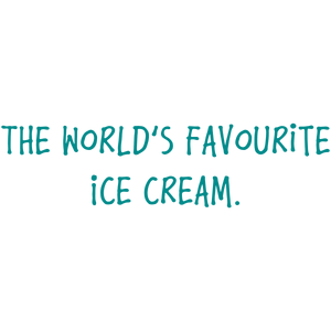 the world's favourite ice cream quote SVG PNG design with bold lettering