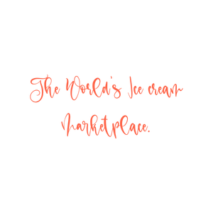 the world's ice cream marketplace quote SVG PNG design with bold lettering