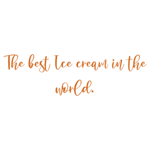 the best ice cream in world quote SVG PNG design