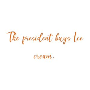 the president buys ice cream quote SVG PNG design