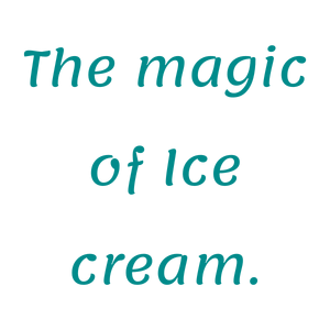 the magic of ice cream quote SVG PNG design