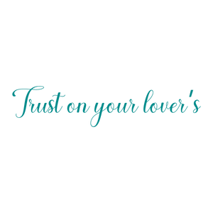 trust on your lover's quote SVG PNG design