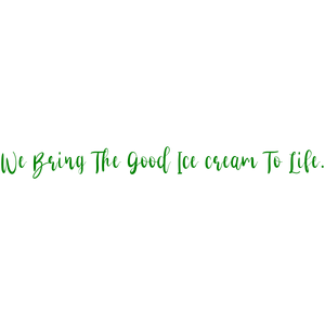 we bring the good ice cream to life quote SVG PNG design