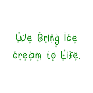 we bring ice cream to life quote SVG PNG design