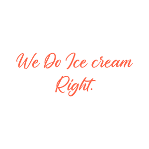 we do ice cream right quote SVG PNG design