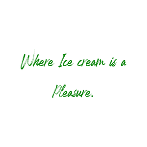 where ice cream is a pleasure quote SVG PNG design