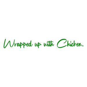 wrapped up with chicken quote SVG PNG design with an uplifting message