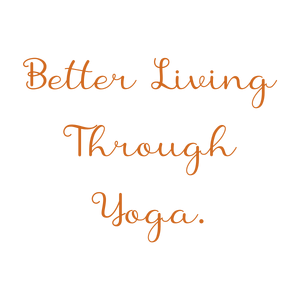 better living through yoga quote SVG PNG design with an uplifting message