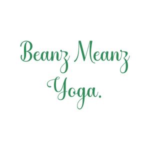 beanz meanz yoga quote SVG PNG design with an uplifting message