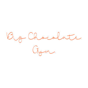 big chocolate gym quote SVG PNG design