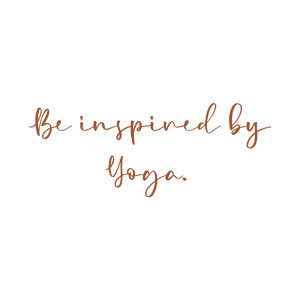 be inspired by yoga quote SVG PNG design