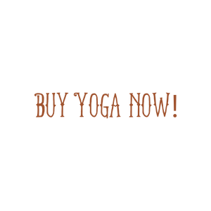 buy yoga now quote SVG PNG design with hand-drawn style