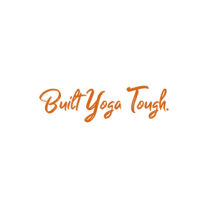 built yoga tough quote SVG PNG design