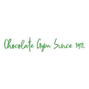 chocolate gym since 1911 quote SVG PNG design with bold lettering