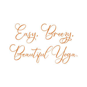 easy breezy beautiful yoga quote SVG PNG design