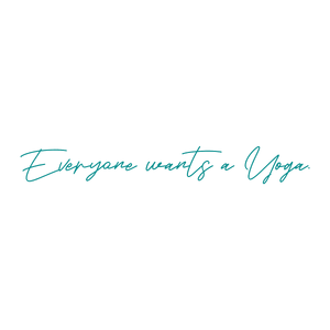 everyone wants a yoga quote SVG PNG design with bold lettering