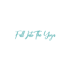 fall into the yoga quote SVG PNG design