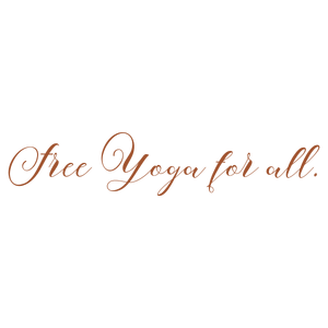 free yoga for all quote SVG PNG design