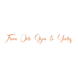 from our gym to yours quote SVG PNG design with bold lettering