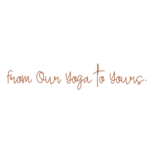 from our yoga to yours quote SVG PNG design