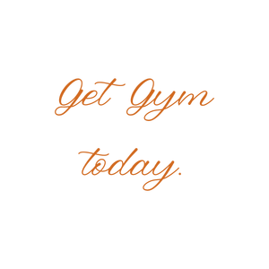 get gym today quote SVG PNG design with an uplifting message