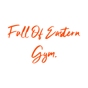full of eastern gym quote SVG PNG design with bold lettering