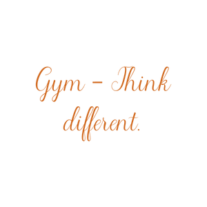 gym think different quote SVG PNG design