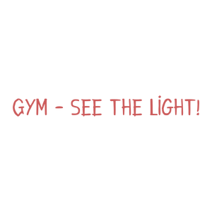 gym see the light quote SVG PNG design with bold lettering, an uplifting message